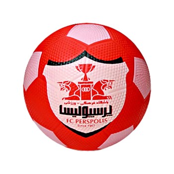 توپ فوتبال لاستیکی سایز ۳ پرسپولیس PERSPOLIS
