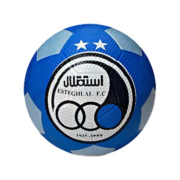 توپ فوتبال لاستیکی سایز ۳ استقلال ESTEGHLAL
